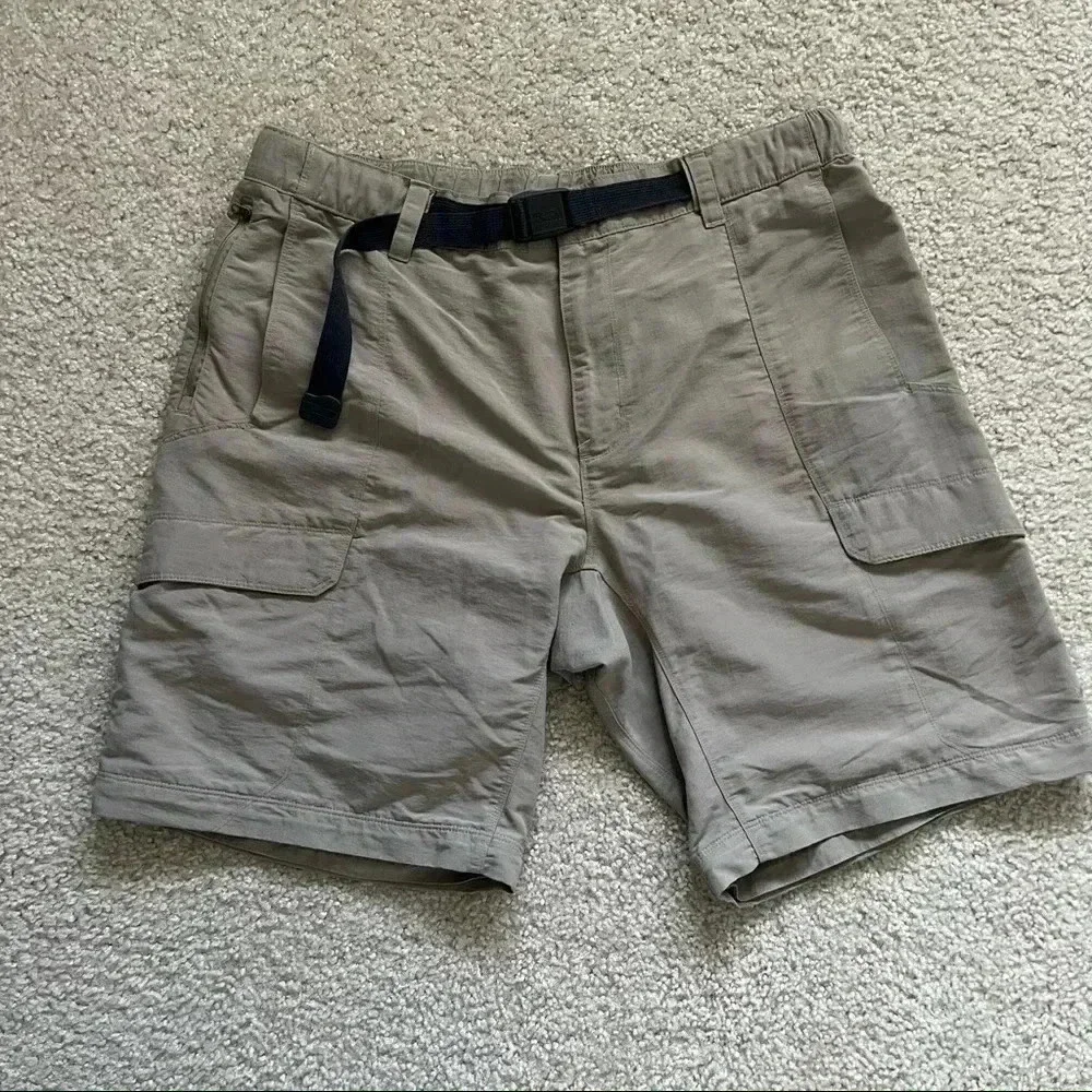 The North Face Paramount Peak Convertible Shorts Tan Men’s Size XL Style# AJFB